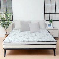 【KIKY】烏克蘭奈米石墨烯透氣硬式獨立筒床墊(單人加大3.5尺)