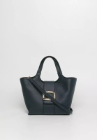 Roger Vivier Viv' Choc Mini Shopping Bag In Leather 斜揹袋/手提袋