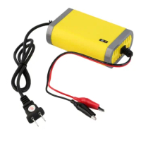 1Piece Portable Car Battery Charger 12v 2A Fully-automatic Car Motorcycle Battery Charger Adaptor Power Supply US Plug