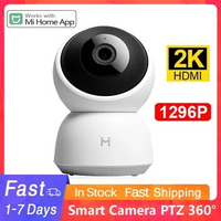 Original Smart Camera 2K 1296P HD 360 Angle WiFi Night Vision Webcam Video IP Camera Baby Security Monitor for Xiaomi Mihome APP