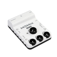 JOYO MOMIX Portable mobile phone recording live stream mixer double monitor output interface multiple channel input sound card