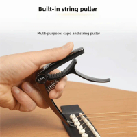 Nhạc cụ Điều chỉnh đàn guitar Capo đàn guitar Đa chức năng Cấp độ chuyên nghiệp Bộ chỉnh dây đàn gui