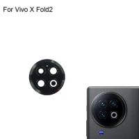 Tested New For Vivo X Fold2 Rear Back Camera Glass Lens For Vivo X Fold 2 Spare Parts Replacement