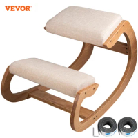 VEVOR Ergonomic Kneeling Chair Heavy Duty Posture Kneeling Stool Home Office Stool Chair Fitness Body Shaping Assistance Aids