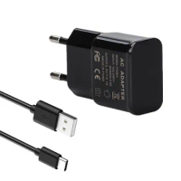 Charger Adapter For Sony Xperia Z Z1 Z2 Z3 Z4 Z5 Premium XA1 XZ XZ1 XZ2 XA2 C3 S39H 5V 2A Eu plug Chargeing USB Charger Cable