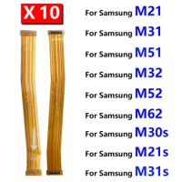10Pcs/Lot, Main Board Motherboard Mainboard Connector Flex Cable For Samsung M21 M31 M31S M51 M32 M52 M62 M10 M20 M30 M21 M30s
