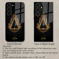 เคสแก้วสองในหนึ่งเดียว ดูดี ทนต่อการตก สไตล์ย้อนยุค เข้ากันได้กับ Samsung Galaxy S25, S24, S23, S22,