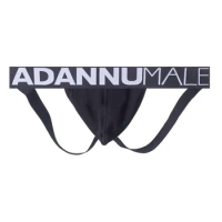 ADANNU thong men's low-waisted cotton breathable T-pants sexy hipster thong AD7120