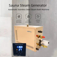 4/5/6/7KW Sauna Spa Steam Generator 220V/380V For Home Steam Shower Digital Controller Sauna Room SPA Steam Bath Machine