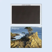 USA_Lono_Cypress Pebble_Beach California Fridge Magnets 22056,Quality Souvenirs for Tourist Attraction
