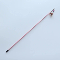 {DLGIFJIE} 2pcs/3pcs Random Bug Funny Cat Stick Retractable Toy Feather Rod Teaser Pet Toy
