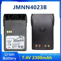 JMNN4023B Li-ion Replacement Battery 7.4V 2300mAh JMNN4023B for GP344 GP388 GP328Plus EX500 EX600 Walkie Talkie Lithium ion