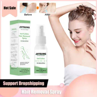 Permanent Hair Removal Spray Painless Chest Beard Armpit Private Parts Depilatory Moisturizing Whitening Hair Growth Inhibitor