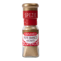 (賞味期限:2027.03.04)義大利Cannamela白胡椒粉 28g