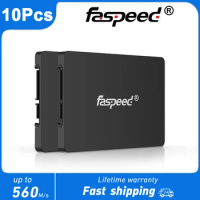 1-10Pcs Faspeed Sata 3 SSD 1TB 2TB HDD 512GB 256GB 128GB Hard Disk Disc 2.5 " Internal Solid State Drive For PC Desktop Laptop