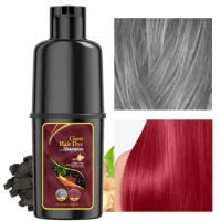 Hair Color Shampoo Black Hair Dye Covering White Hair Shampoo Hair Dye Shampoo Darkening Hair Shampoo Wine Red, Brown, Silver