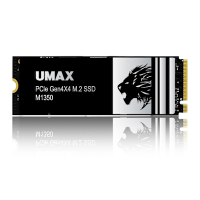 UMAX M1350 2TB M.2 PCIe SSD Gen4x4 固態硬碟