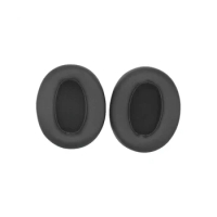 1Pair of Headphone Covers for Sony WH-XB910N Headphone Easily Replaced Headphone Protector Sleeves Buckle Earpads Black