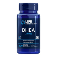 Life Extension DHEA 25 MG 100 Dissolve-In-Mouth Tablets