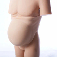 2-10 month silicone False pregnancy 7900g super big fake pregnant belly realistic silicone stomach tummy twins 8~10 month