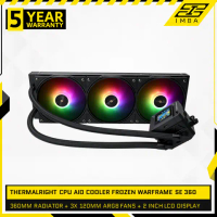 Thermalright FROZEN WARFRAME 360 SE ARGB AIO Liquid Cooler 2.0 Inch IPS LCD Screen - Garansi Resmi 5