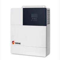 SRNE 5000W DC 48V AC230V MPPT Pure Sine Wave Solar Hybrid Inverter Built-in MPPT 60A/80A Charge Controller