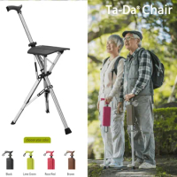 TaDa Light Non-Slip Old Man Chair Handle Crutch Wheelchair Crutches Luxury Walking Cane