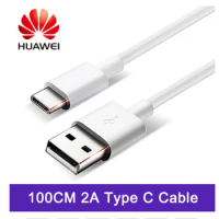 Original Huawei 2A Type C Cable Quick Charge For HUAWEI P20 Pro P10 P9 Plus G9 Nova 5 i 3e 2 M6 M5 Honor 20 Lite V9 8 9 Note8 V8
