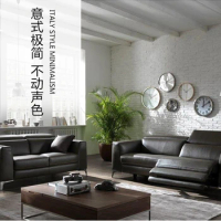 Living Room Sofa set 2 seater sofa recliner electrical couch genuine leather sectional sofas muebles de sala moveis para casa