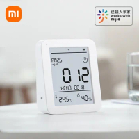 Xiaomi Miaomiaoce Air Quality Detector PM2.5 Formaldehyde Monitor Digital Temperature Humidity Tester E-ink Screen