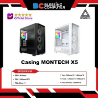 Casing MONTECH X5 / Casing PC White