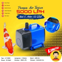 Pompa Air Mesin Filter Celup Sirkulasi Kolam Ikan Koi Low Watt Aquarium Tank Submersible Hidroponik 