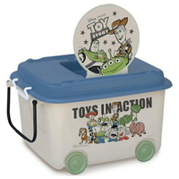 【震撼精品百貨】玩具總動員 Toy Story 日本迪士尼 Disney 玩具總動員玩具收納箱附輪 日本製*31267 震撼日式精品百貨