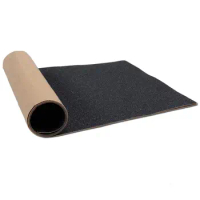 11" x 34.6" Black Skateboard Grip Tape Sheet Scooter Grip Tape Sandpaper for Rollerboard Stairs Pedal Wheelchair Steps 88x28cm