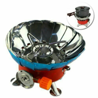 Kompor kembang windproof portable outdoor gunung anti badai merk kovar Camping