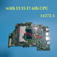 14275-1 With i3 i5 i7 6th CPU DDR3 Notebook Mainboard For DELL Inspiron 13 7353 7359 15 7568 Laptop Motherboar 100% work