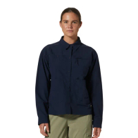 【Mountain Hardwear】Stryder Long Sleeve Shirt W 防曬防潑水長袖襯衫 女款 深鋅 #2027911