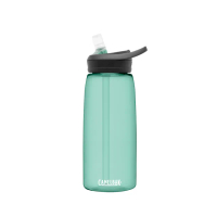 【CAMELBAK】1000ml eddy+多水吸管水瓶 海藍綠(全新設計/水壺/水瓶/多喝水)
