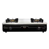 RINNAI KOMPOR GAS RI 712A - 2 TUNGKU STAINLESS RI712A RI 712 A GARANSI RESMI!