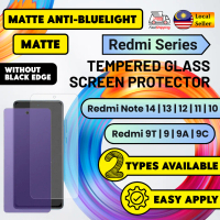 Tempered Glass Screen Protector compatible for Redmi Note 14 13 12 12s 11 11s 10 10s Pro 4G 5G / 9T