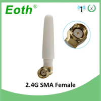 EOTH 2.4g antenna 2~3dbi sma female wlan wifi 2.4ghz antene pbx iot module router tp link signal receiver antena high gain