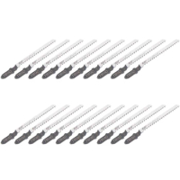 20Pcs Reciprocating Jigsaw Blade T101AO T-Shank Multi Jig Saw Blades For Wood Plastic Cutting Disc