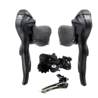 NEW Double Triple 7/8/9/10 /11 Speed STI Shifters Lever Road Bike Part Derailleurs Compatible for Shimano