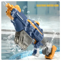 Electric Water Gun Powerful Water Blasters Squirt Guns Large-capacity Water Tank Summer Swimming Pool Outdoor Toy