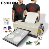 Fcolor L1800 DTF Printing Machine A3 DTF Printer Direct to Film Transfer Printer A3 L1800 Impressora DTF For all Textile Printer