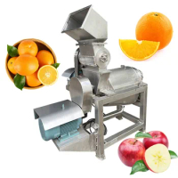 Industrial Screw Type Juicer Fruit Juicer Extractor Machine 1.5T/H Carrot Apple Juice Making Machine