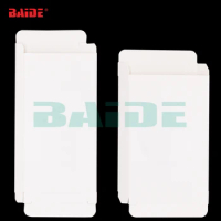 White Paper Box Battery Case for iPhone 4 5 6 6S 7 8 iPhone 6 Plus 7Plus 8Plus Samsung Battery Box Packaging 500pcs/lot