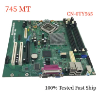 CN-0TY565 For Dell Optiplex 745 MT Motherboard 0TY565 TY565 LGA775 DDR2 Mainboard 100% Tested Fast Ship