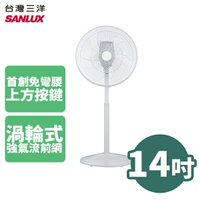 SANLUX 台灣三洋 14吋 DC遙控立扇 電扇 電風扇 EF-P14DH1