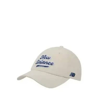 New Balance Unisex 6 Panel Twill Flowral Cap Topi Pria/Wanita [NEWLAH530003] - White